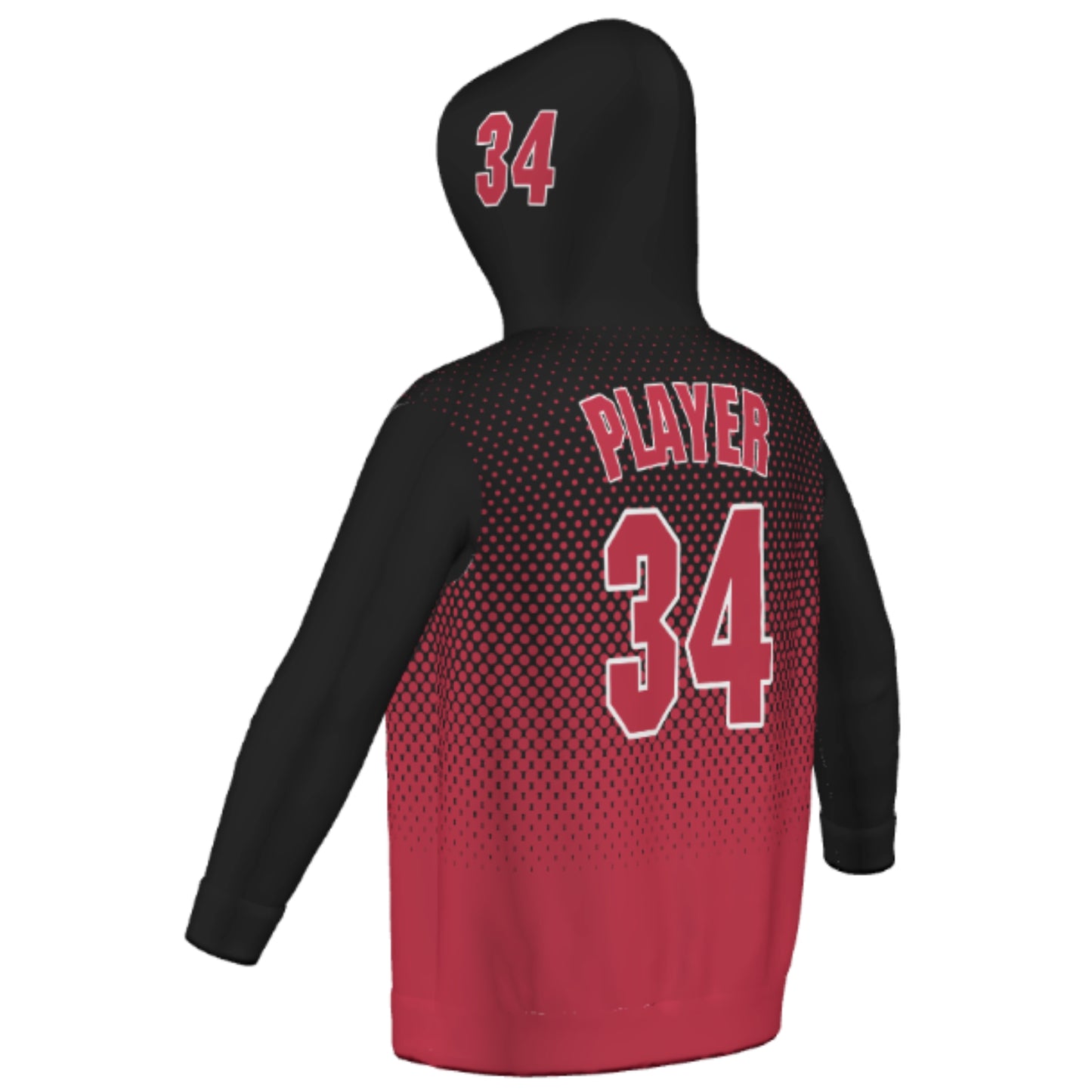 Custom Youth Sublimated Hoodie - Digit