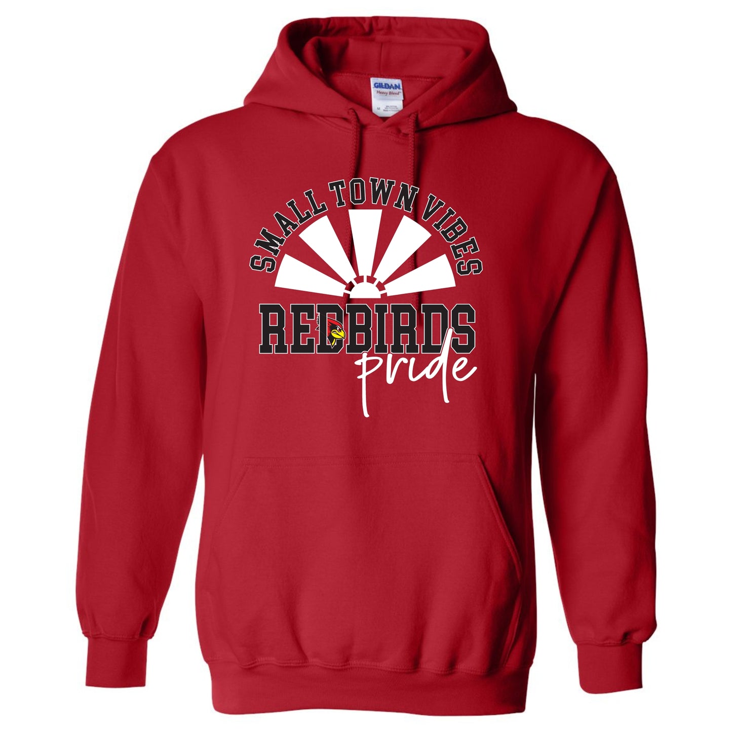 Small Town Vibes Gildan Hoodie