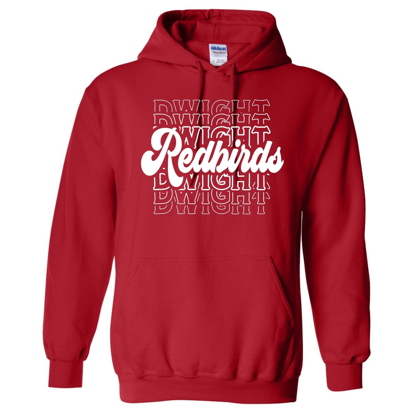 Dwight Redbirds Gildan Youth Hoodie