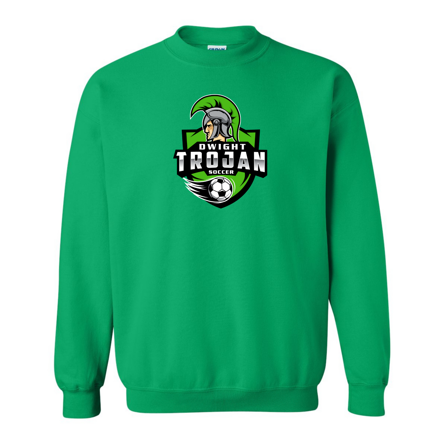 Trojan Soccer - Gildan Crewneck Sweatshirt