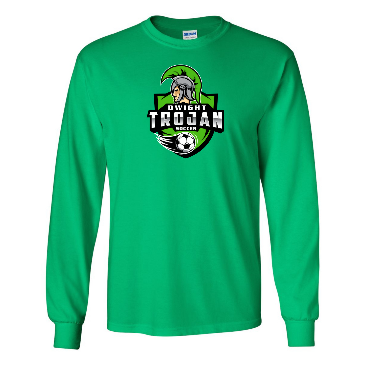 Trojan Soccer - Gildan Youth Long Sleeve Tee