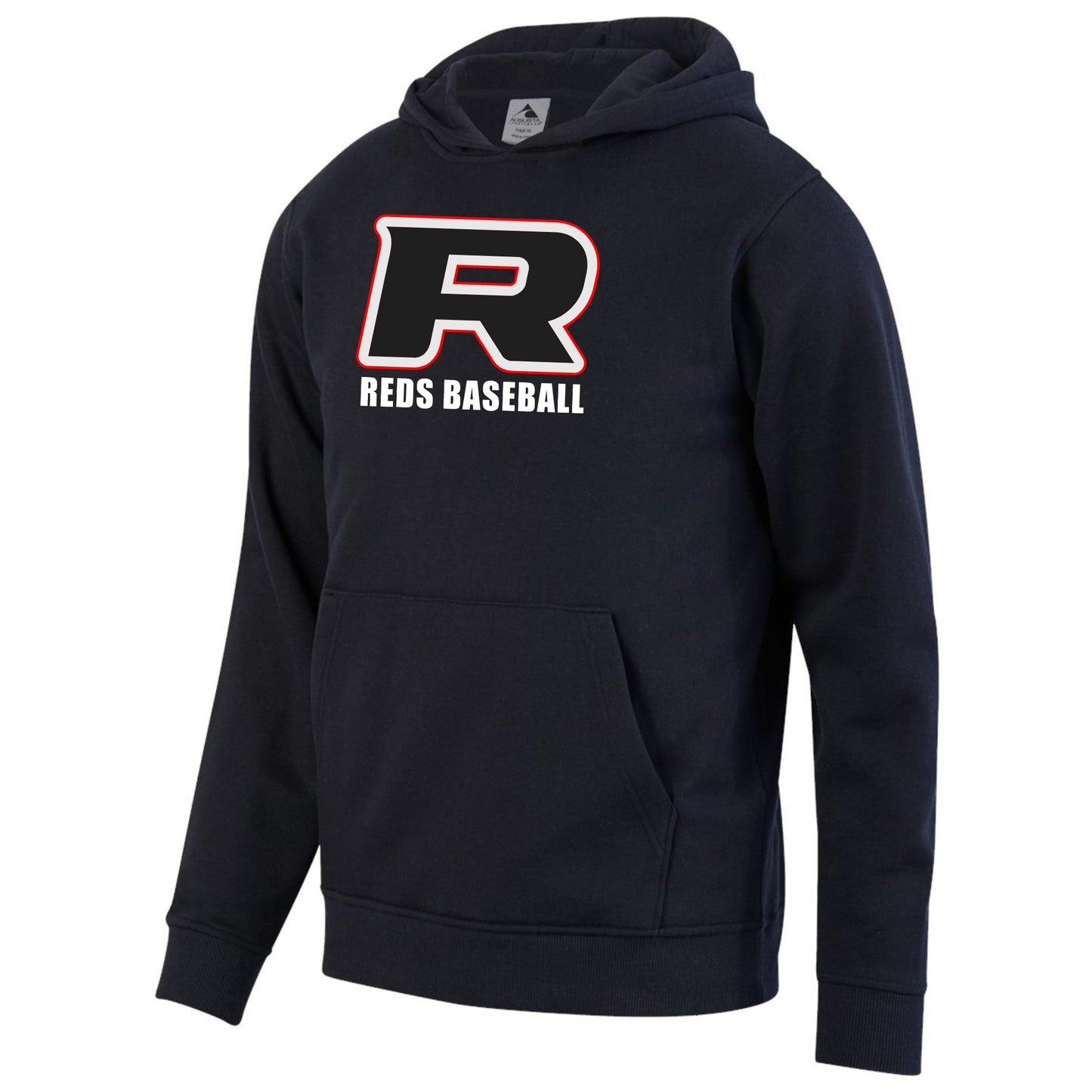 Blackout "R" Augusta Youth Hoodie
