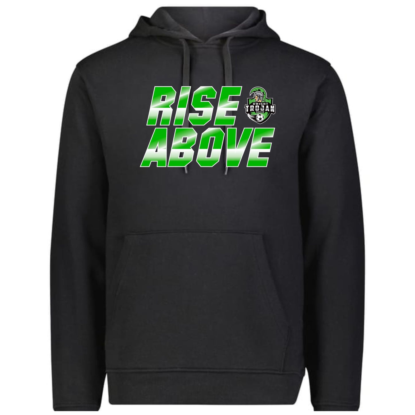 Rise Above - Augusta Premium Hoodie