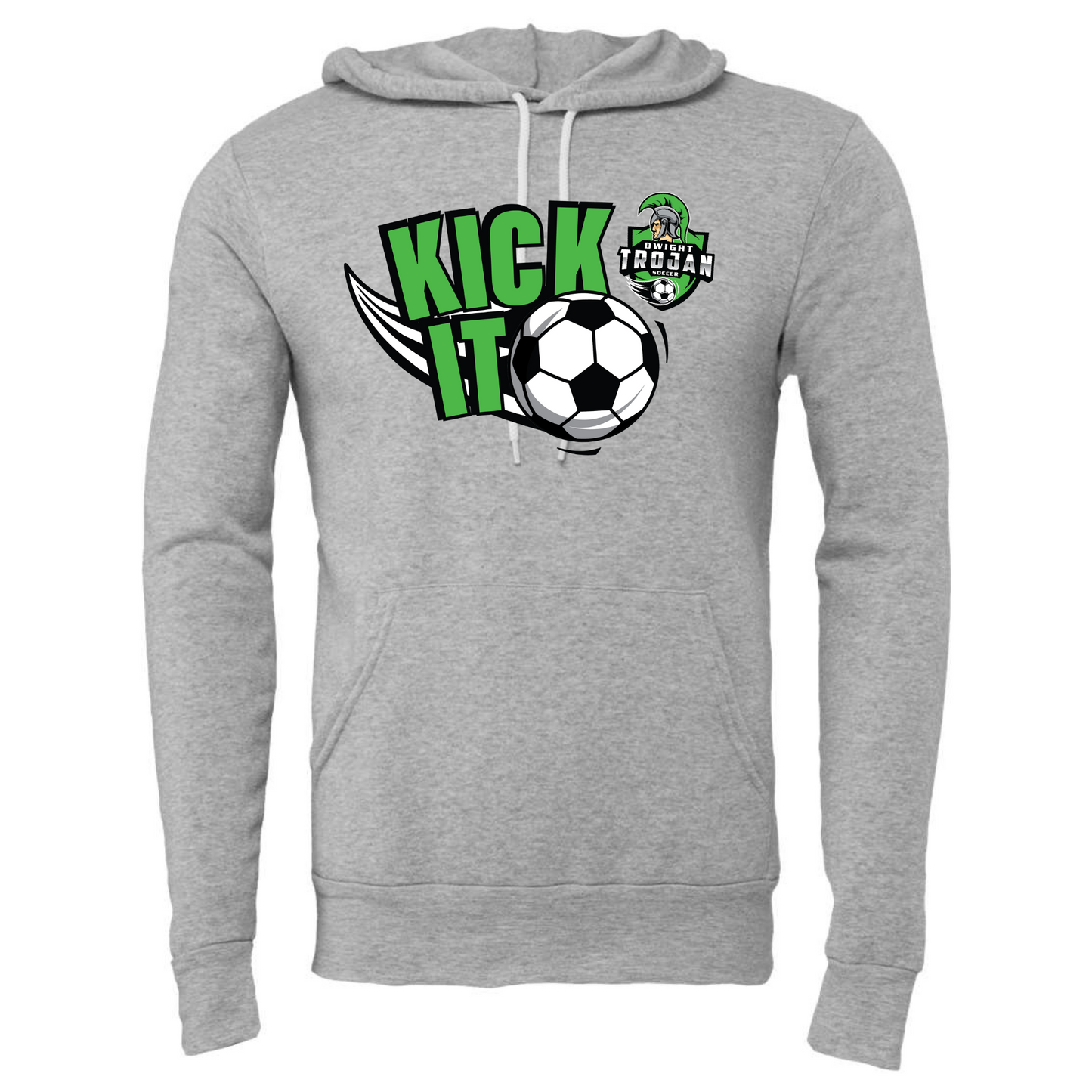 Kick It - Bella+Canvas Premium Hoodie