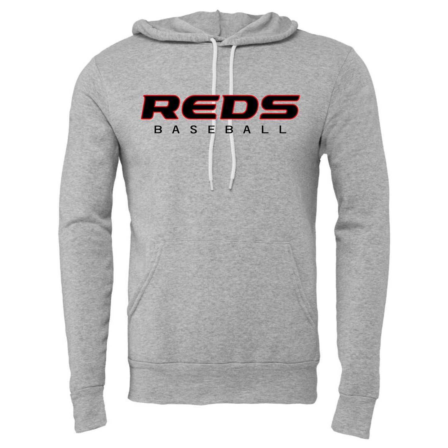 Reds Baseball Bella+Canvas Premium Hoodie