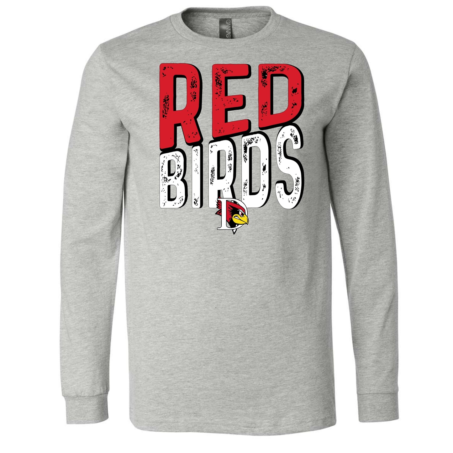 Redbirds Bella+Canvas Premium Long Sleeve Tee