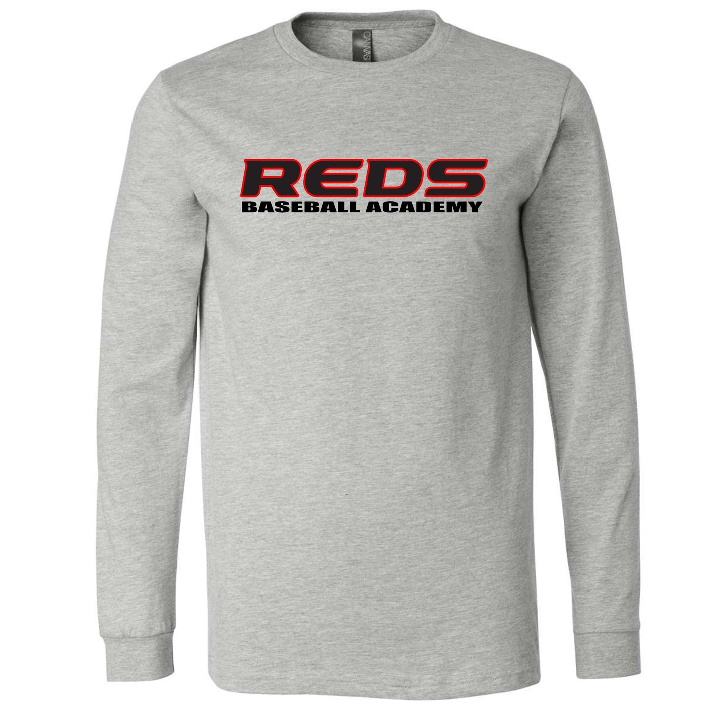Reds Baseball Academy Bella+Canvas Premium Long Sleeve Tee