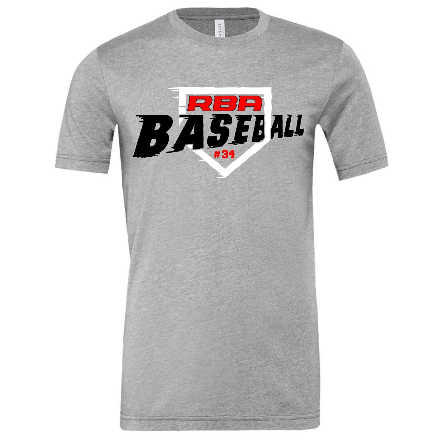 RBA Home Plate 2 Bella+Canvas Premium Tee