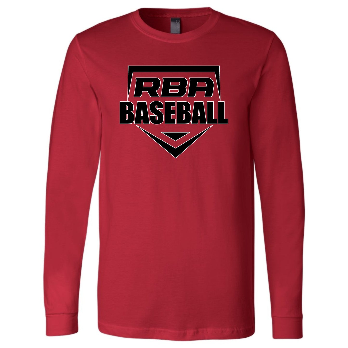 RBA Home Plate Bella+Canvas Premium Long Sleeve Tee