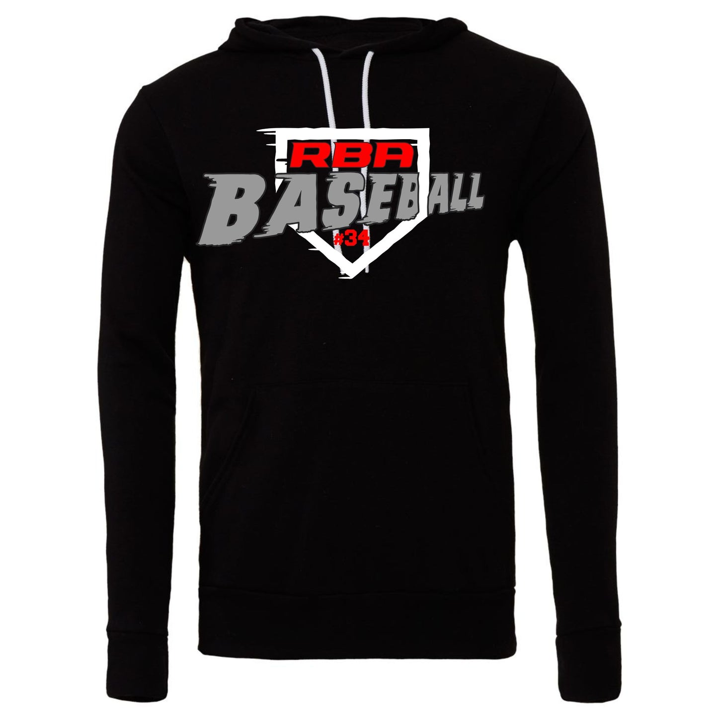 RBA Home Plate 2 Bella+Canvas Premium Hoodie