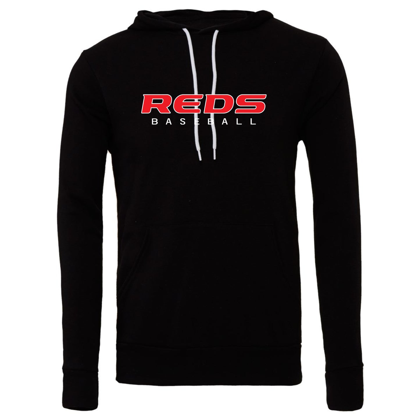 Reds Baseball Bella+Canvas Premium Hoodie