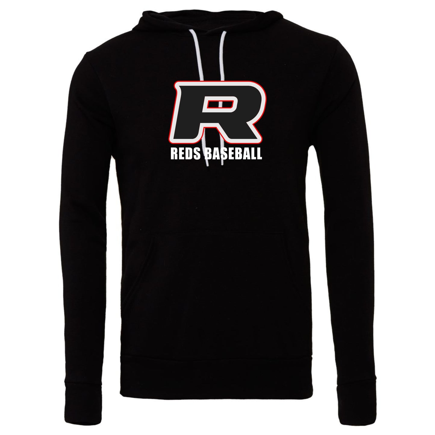 Blackout "R" Bella+Canvas Premium Hoodie
