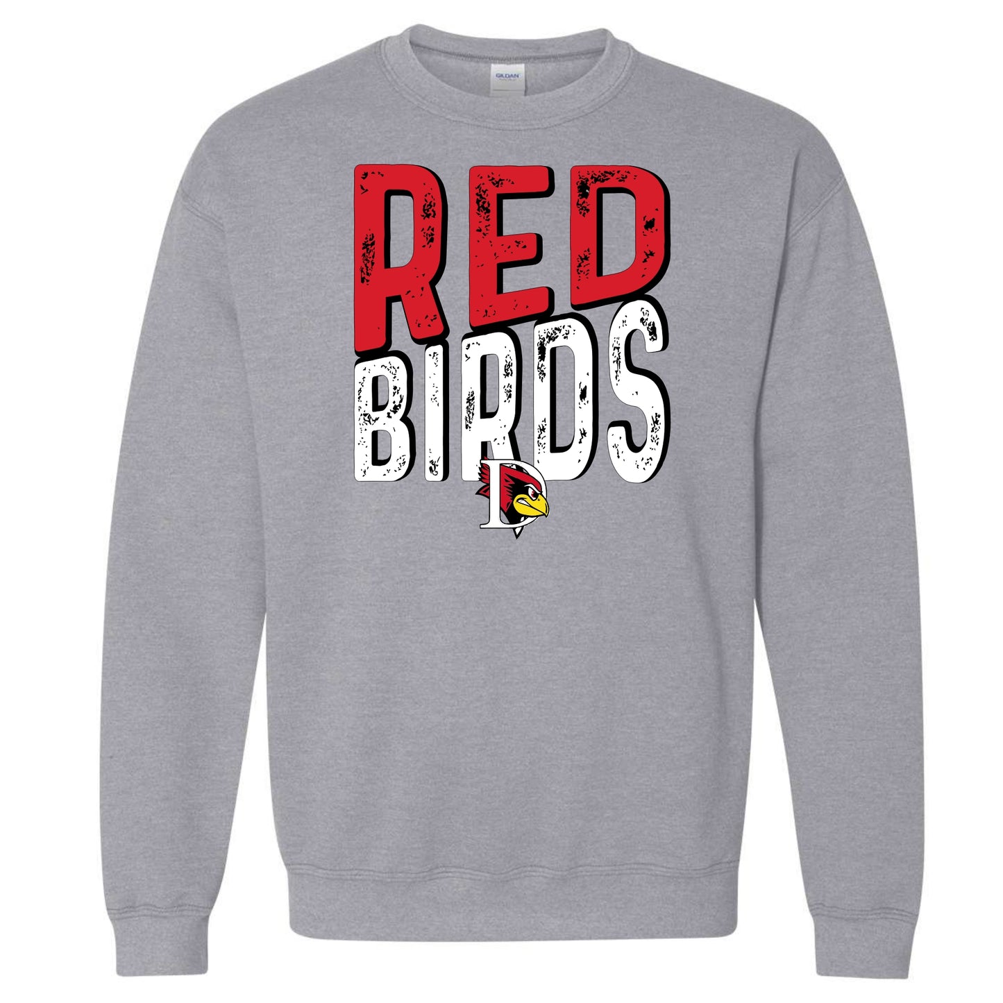 Redbirds Gildan Youth Crewneck Sweatshirt