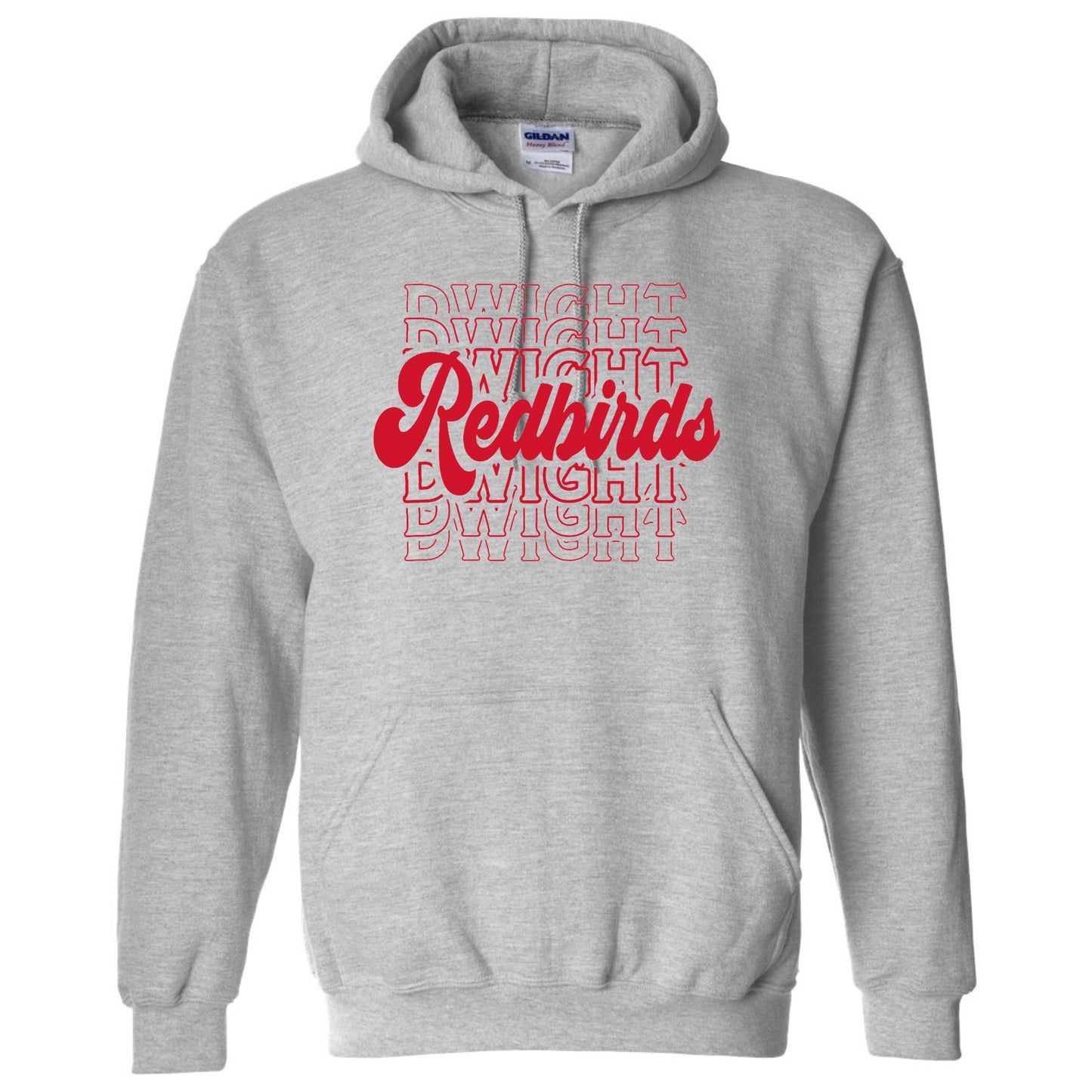 Dwight Redbirds Gildan Hoodie
