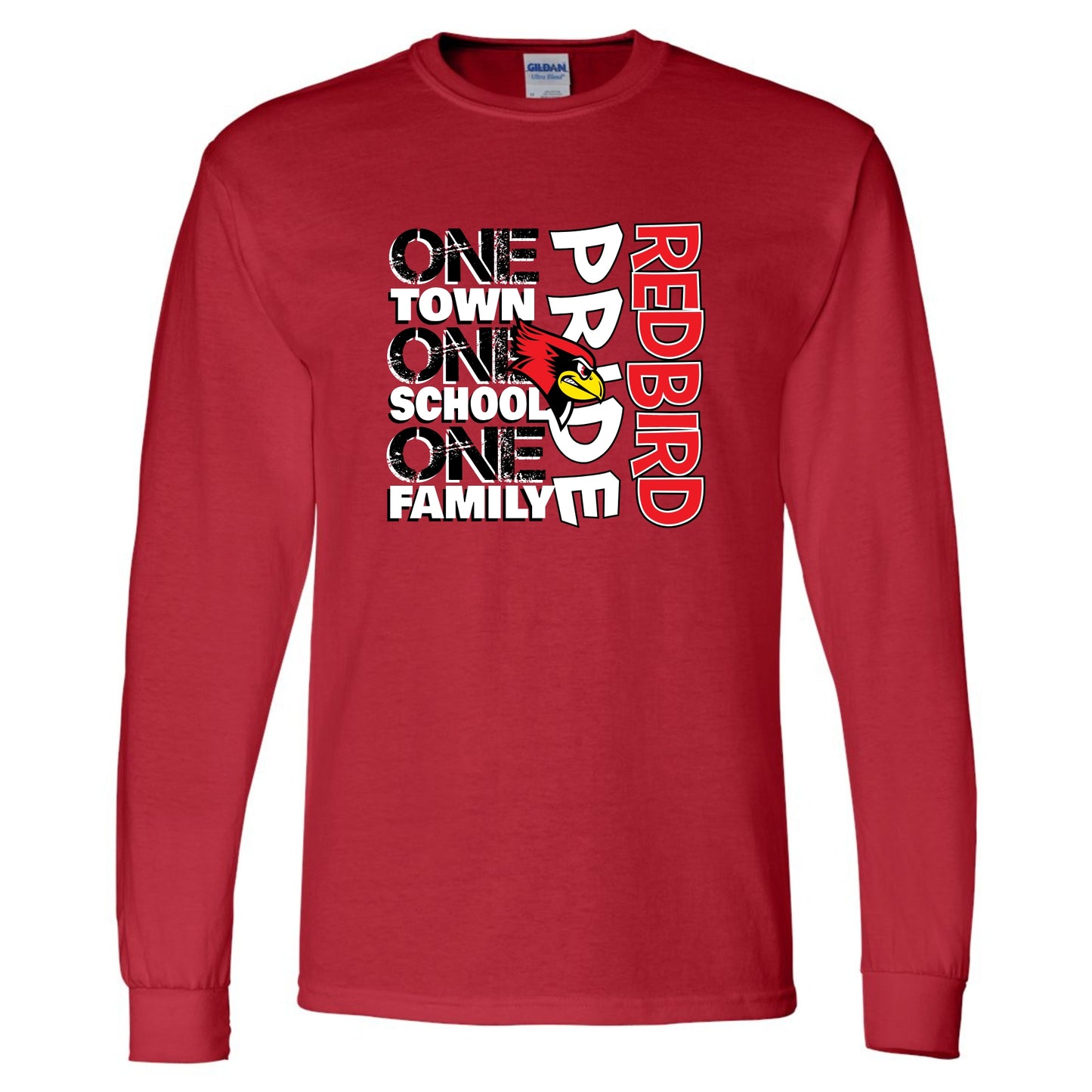 Redbird Pride Gildan Youth Long Sleeve Tee