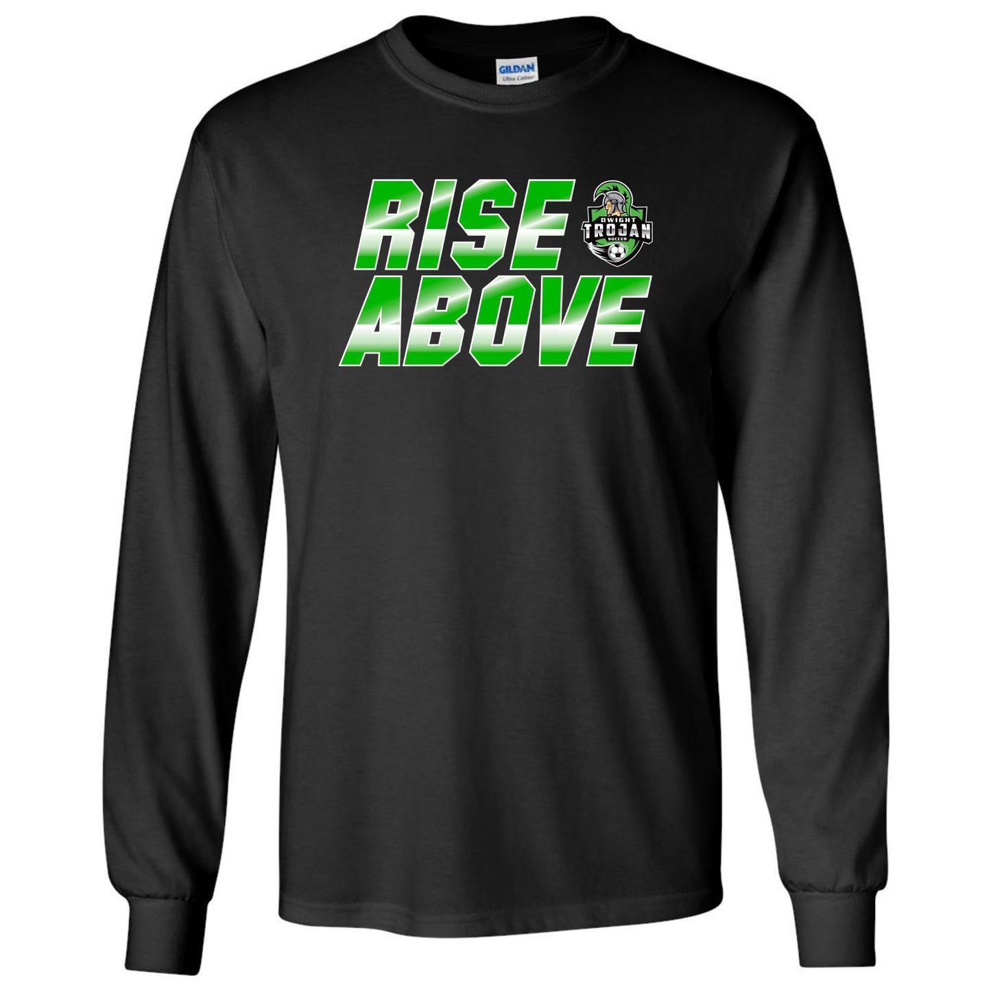 Rise Above - Gildan Long Sleeve Tee