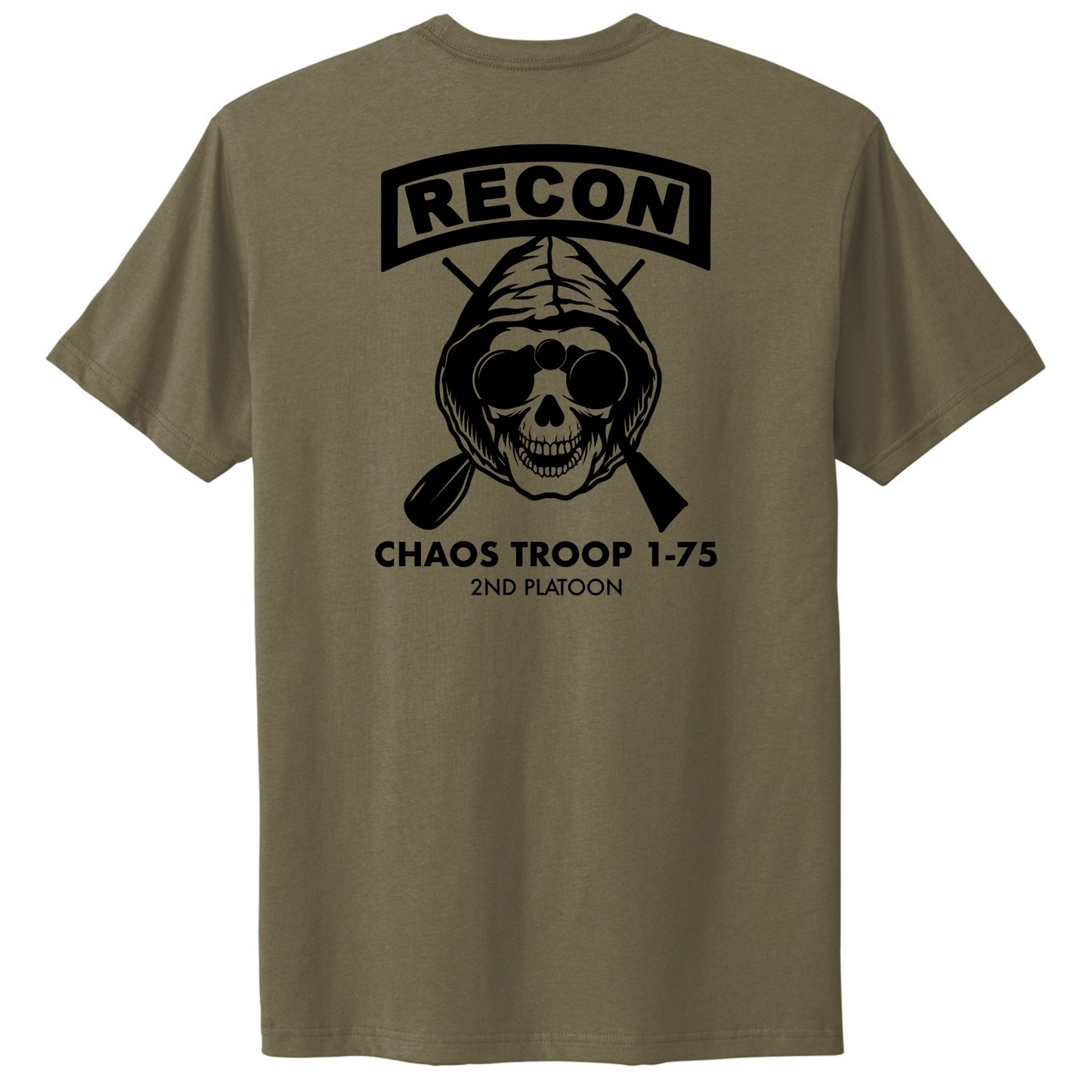 Chaos Recon Next Level Short Sleeve Cotton Tee