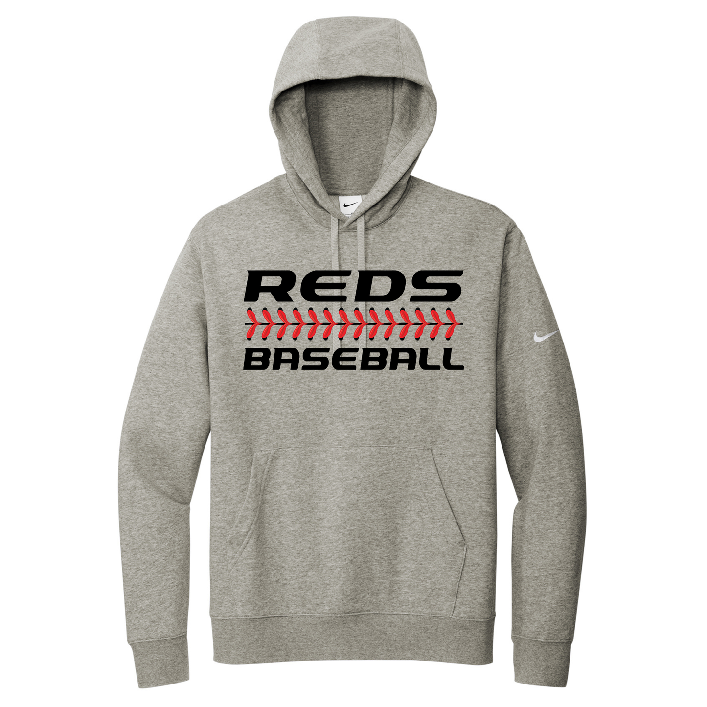 Reds Laces Nike Club Hoodie