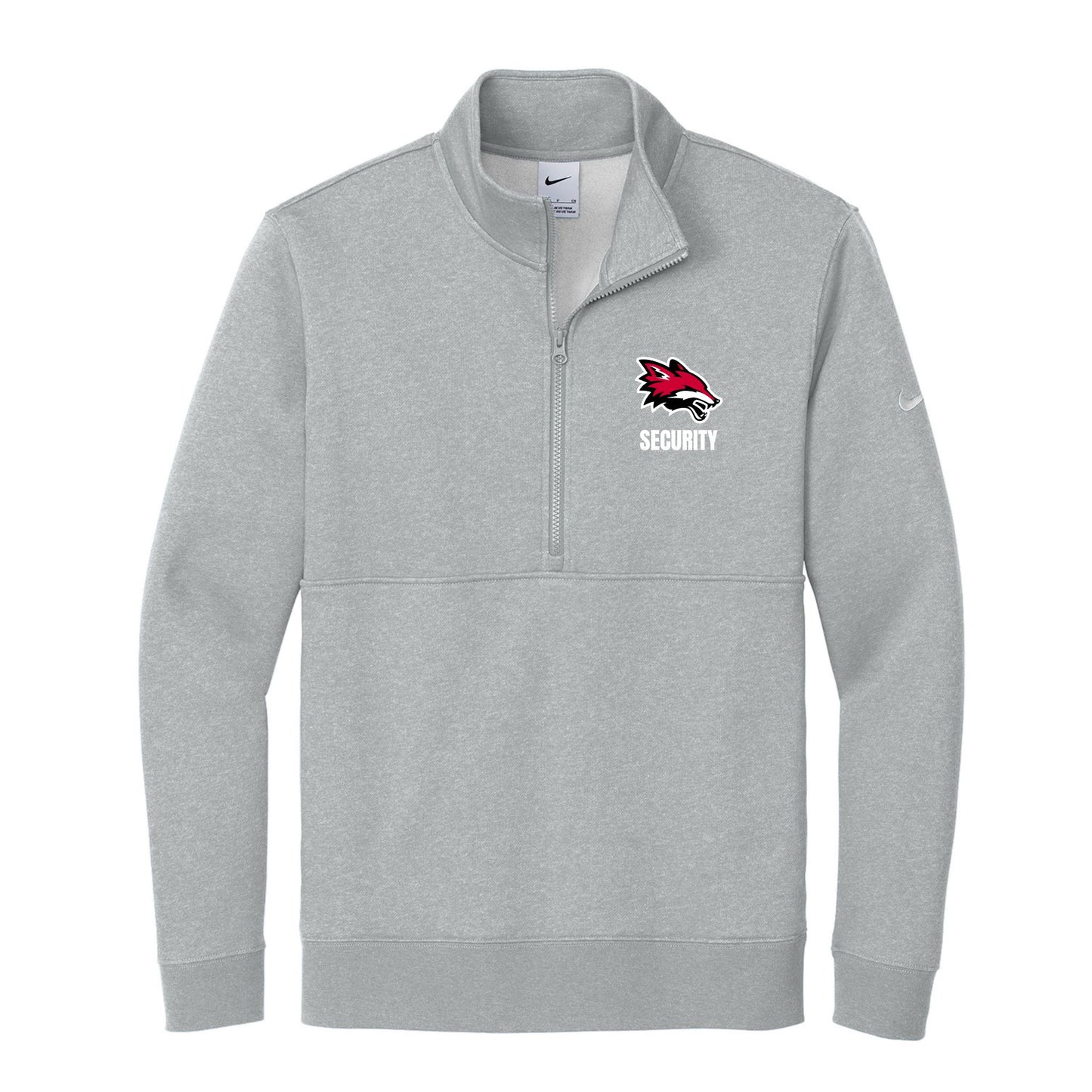 Y115 Security Staff Nike Fleece 1/4 Zip