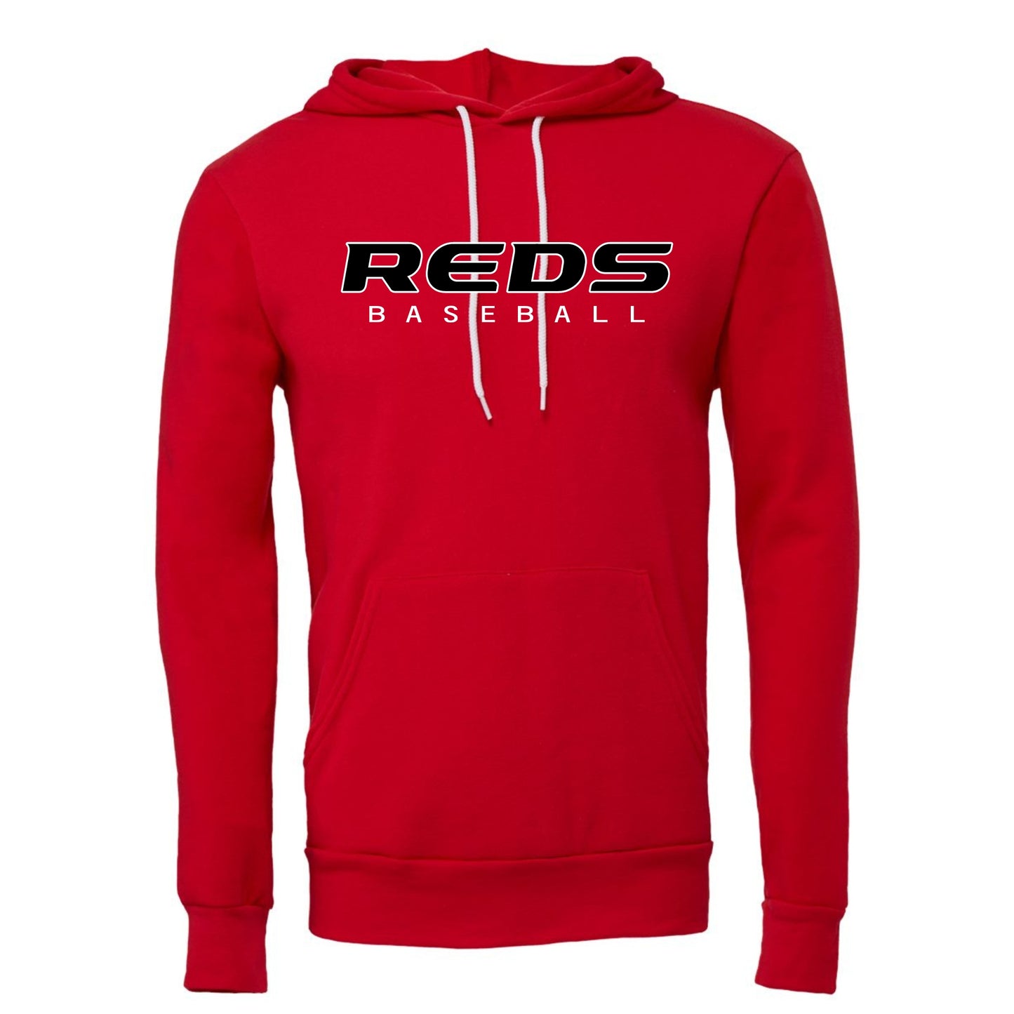 Reds Baseball Bella+Canvas Premium Hoodie