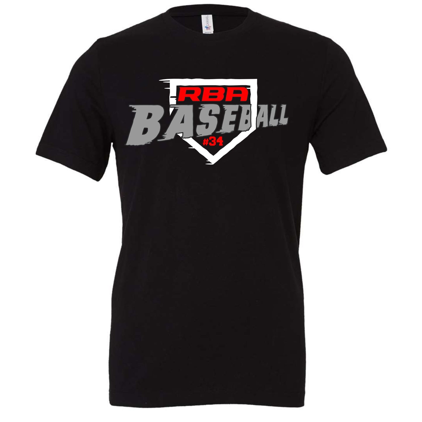 RBA Home Plate 2 Bella+Canvas Premium Tee