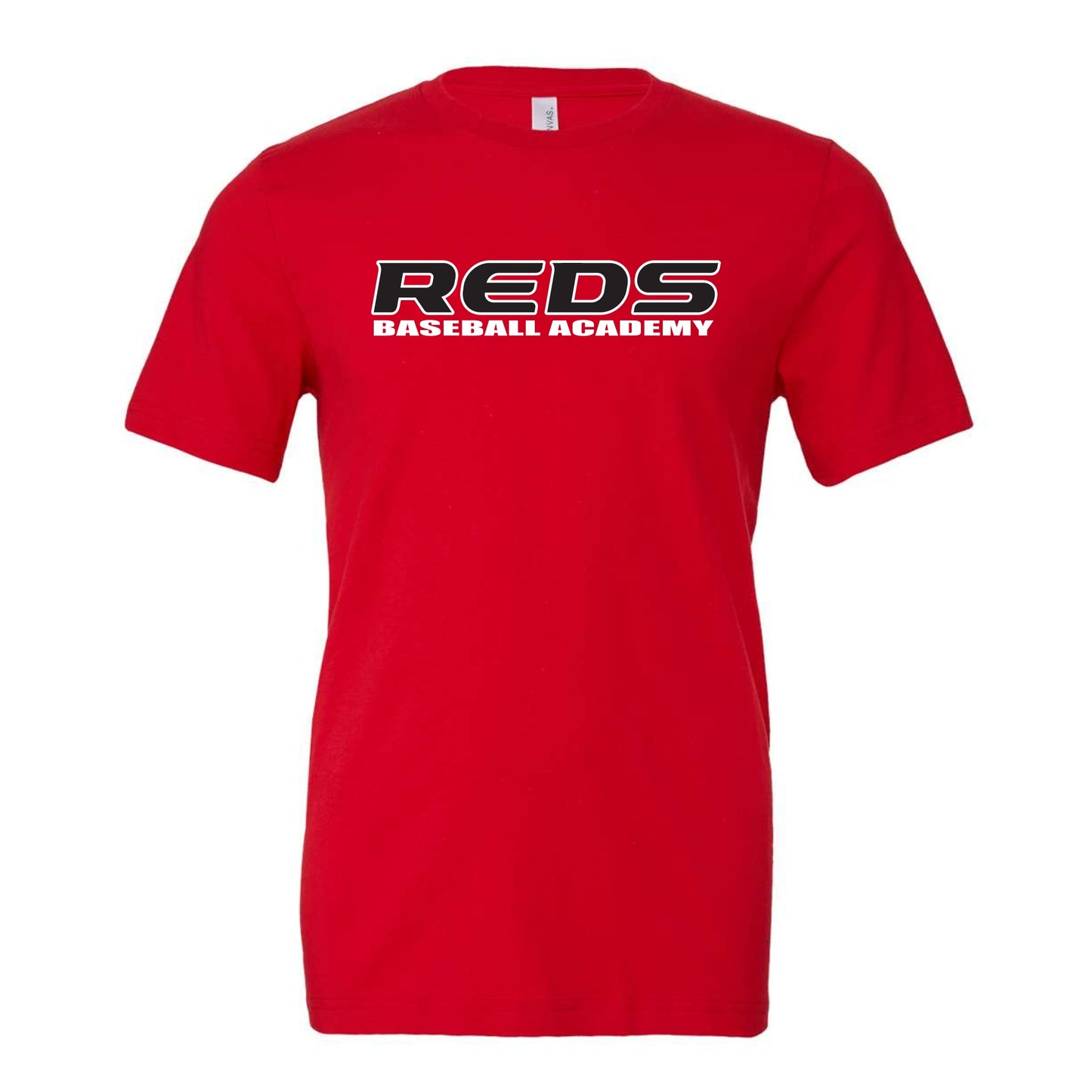 Reds Baseball Academy Bella+Canvas Premium Tee