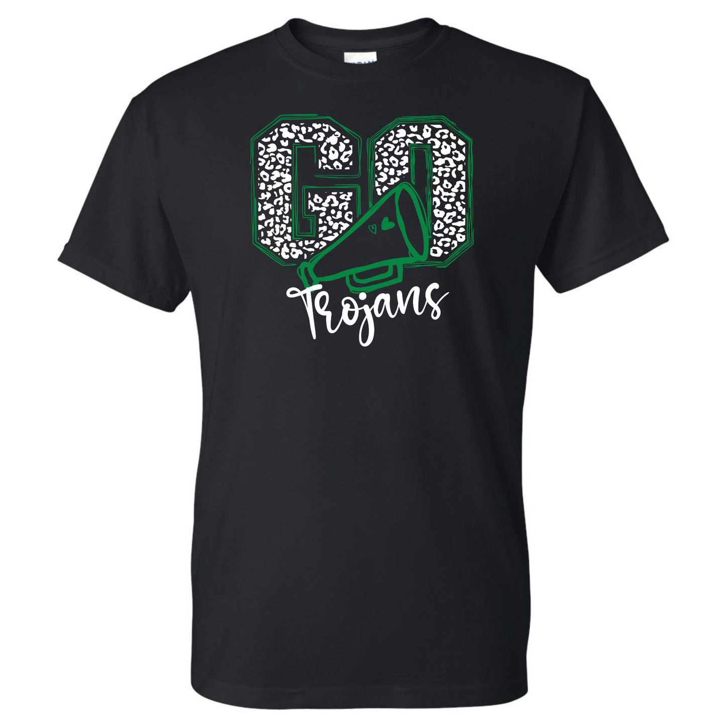Go Trojans Cheer Gildan Youth Tee