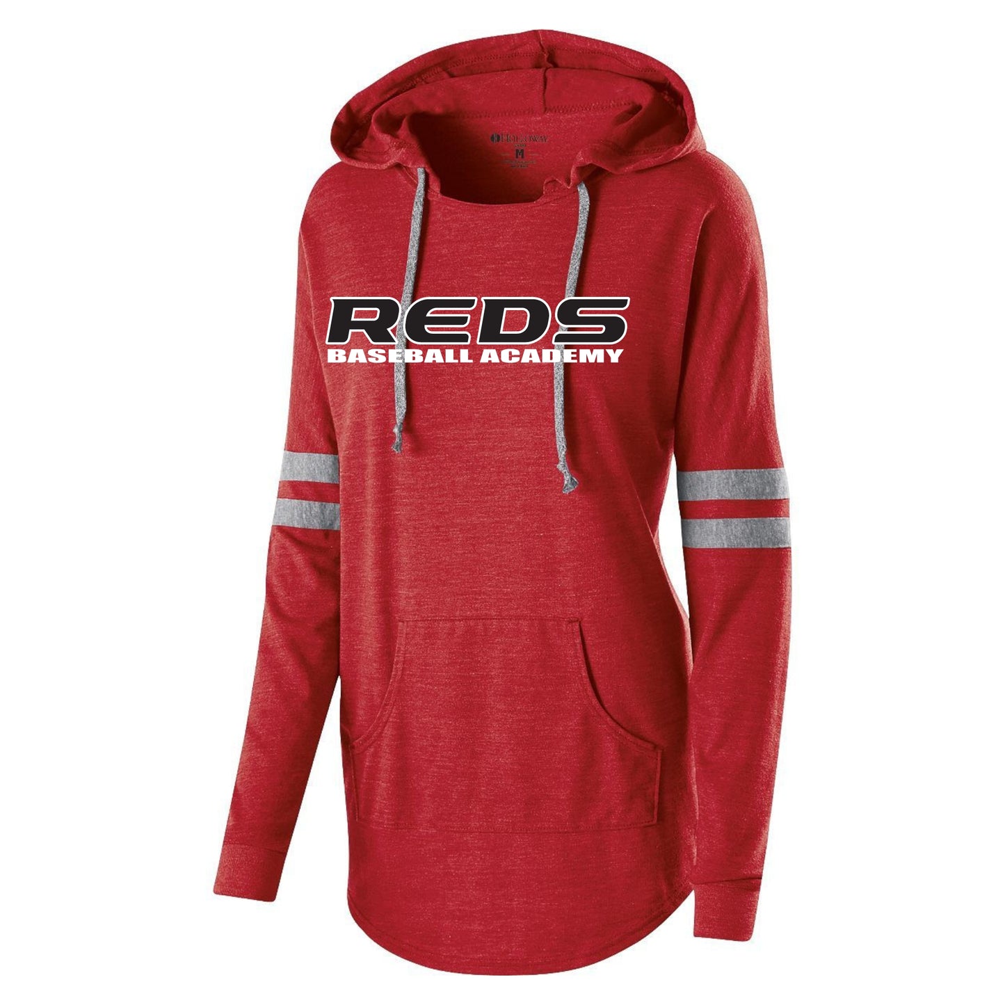Reds Baseball Academy Ladies Holloway Low Key Hoodie