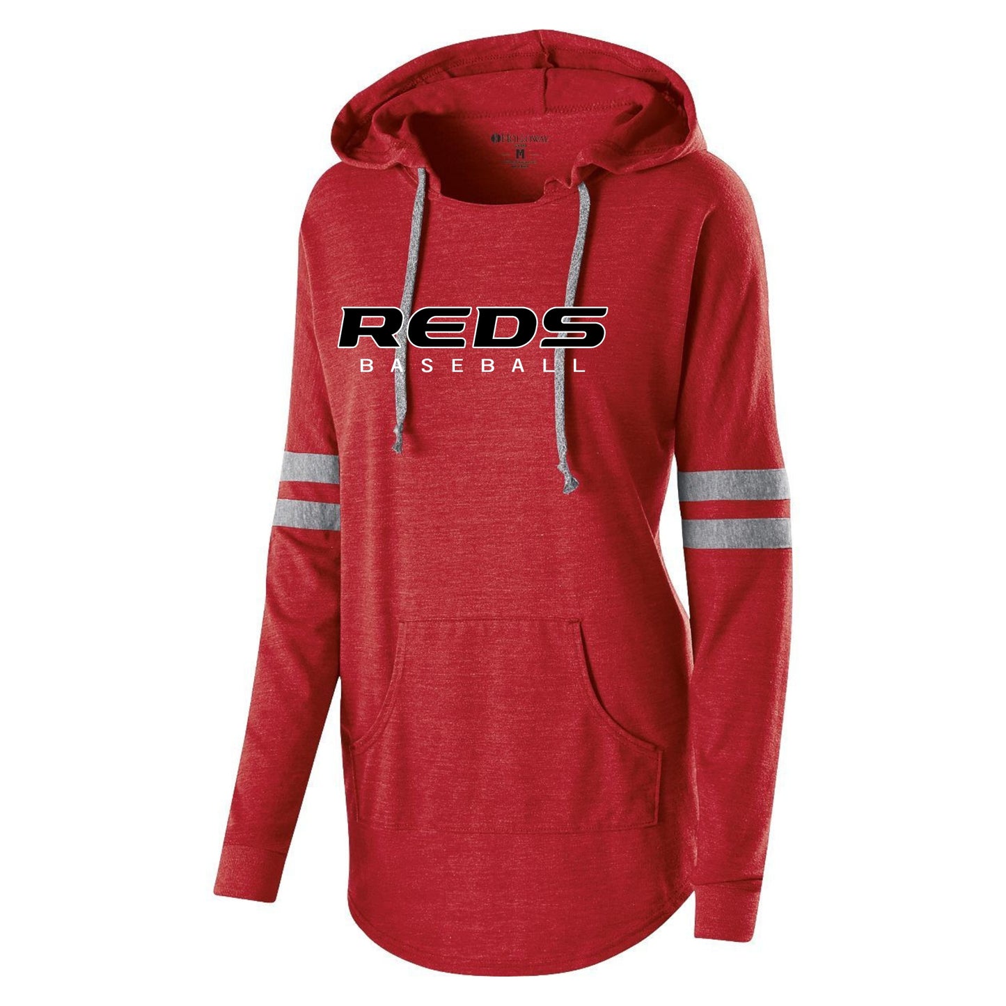 Reds Baseball Ladies Holloway Low Key Hoodie