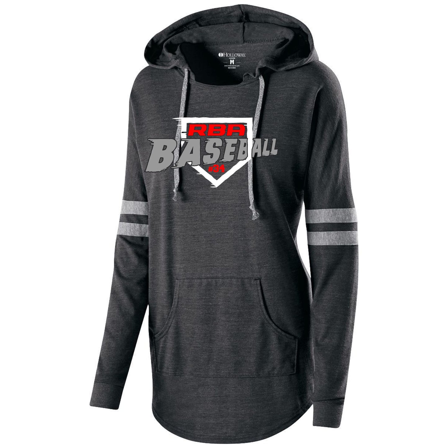 RBA Home Plate 2 Ladies Holloway Low Key Hoodie