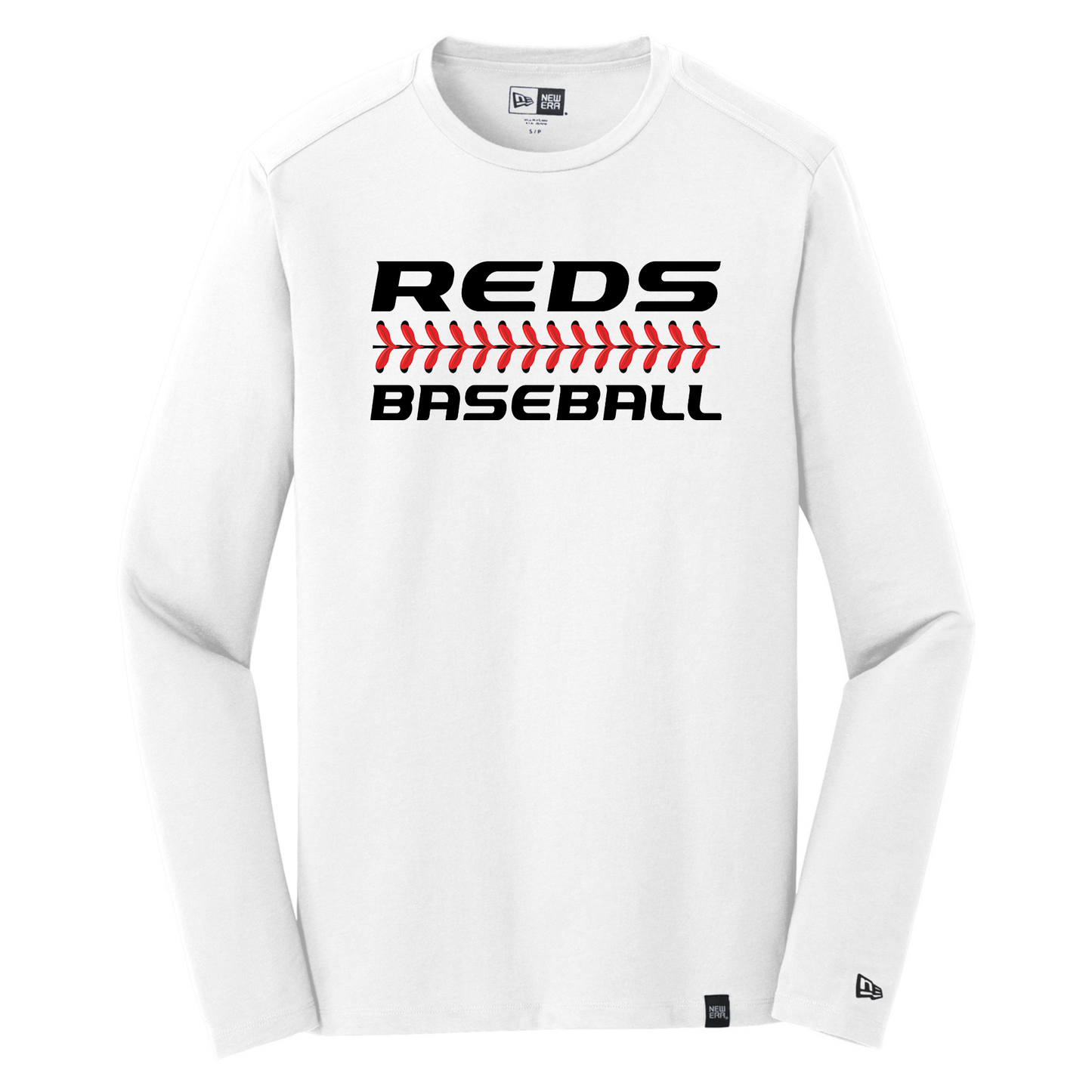 Reds Laces New Era Heritage Long Sleeve
