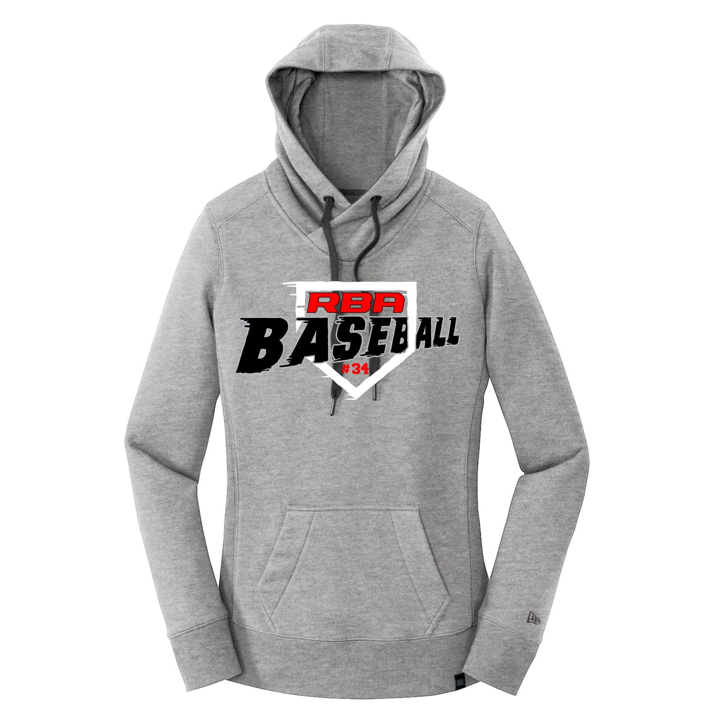 RBA Home Plate 2 New Era Women's Terry Hoodie