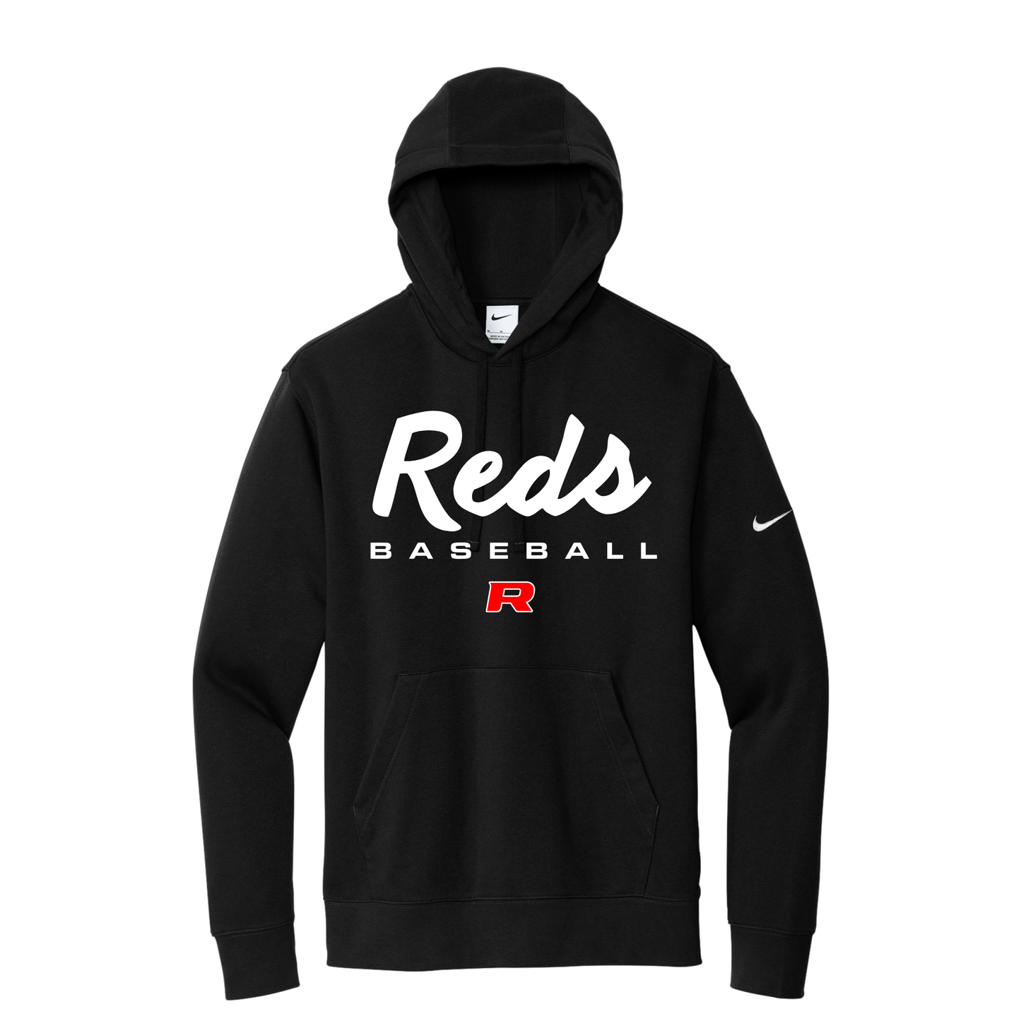 Reds Script Nike Club Hoodie