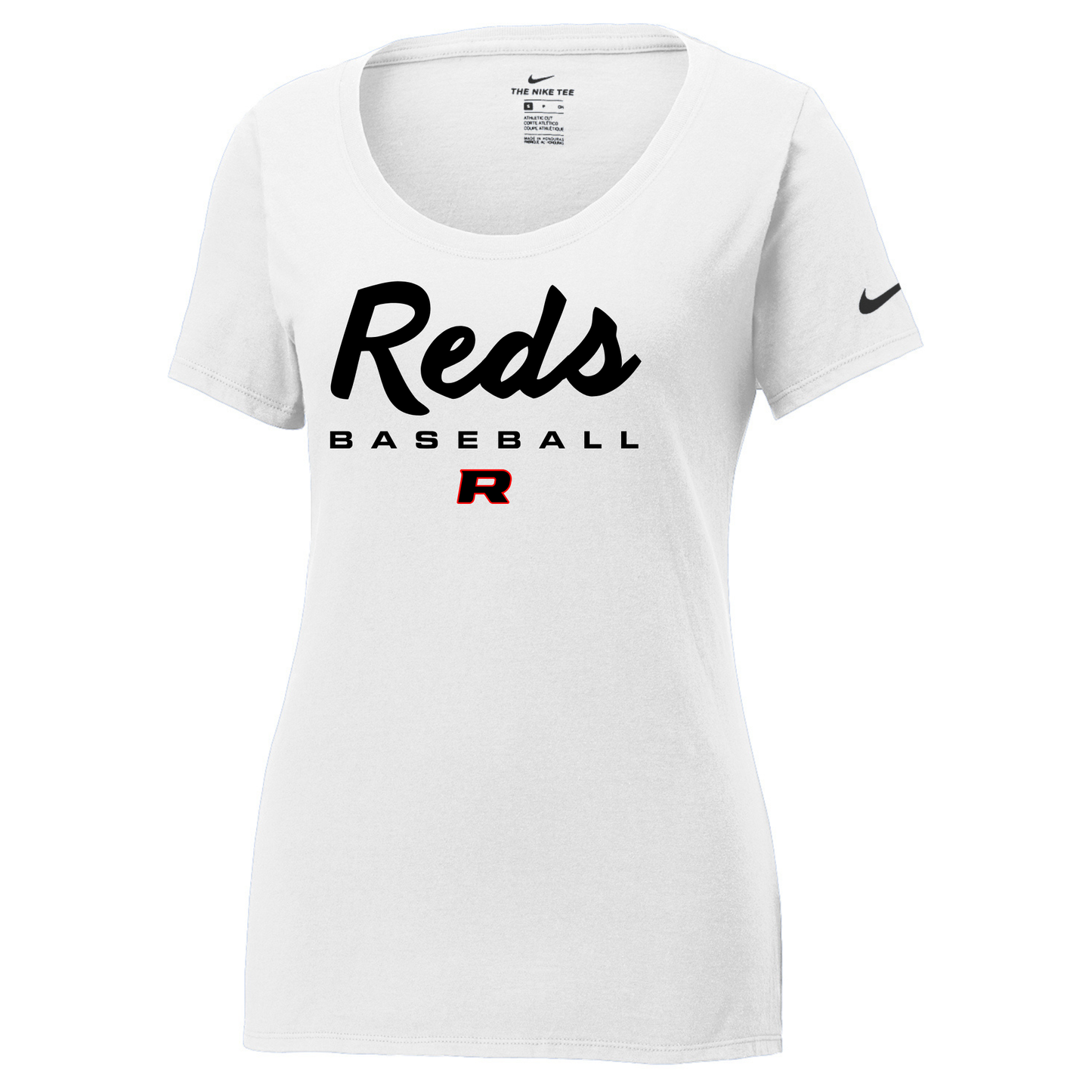 Reds Script Nike Women's Cotton/Poly Tee