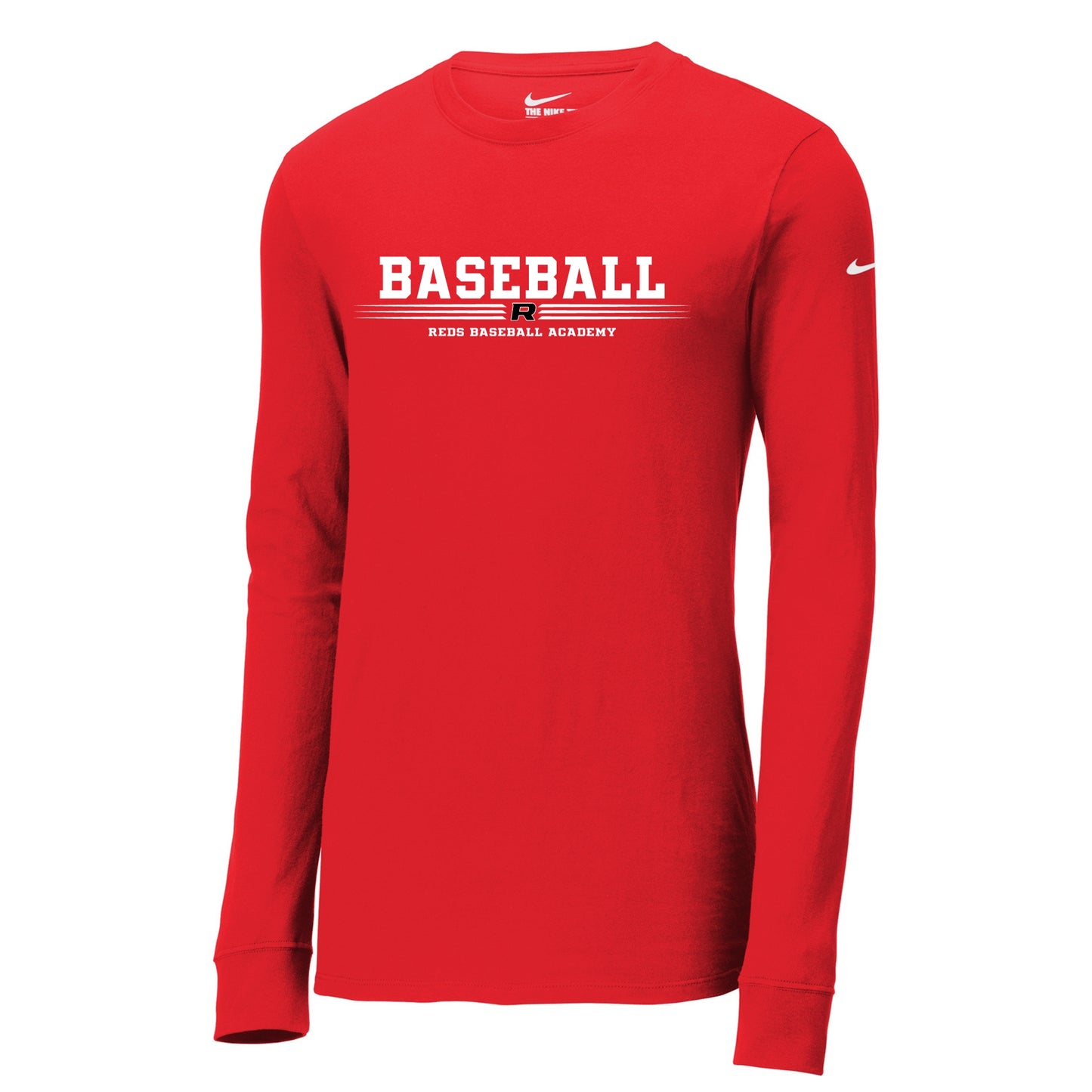 Baseball Logo Nike Cotton/Poly Long Sleeve
