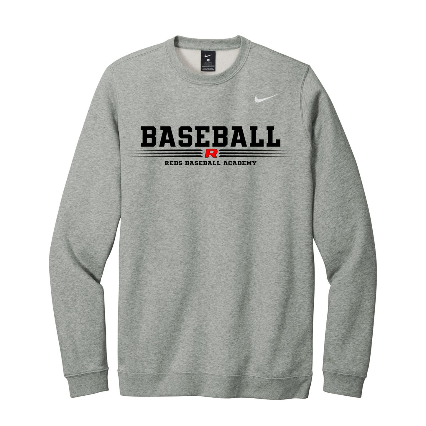 Baseball Logo Nike Club Crewneck Sweatshirt