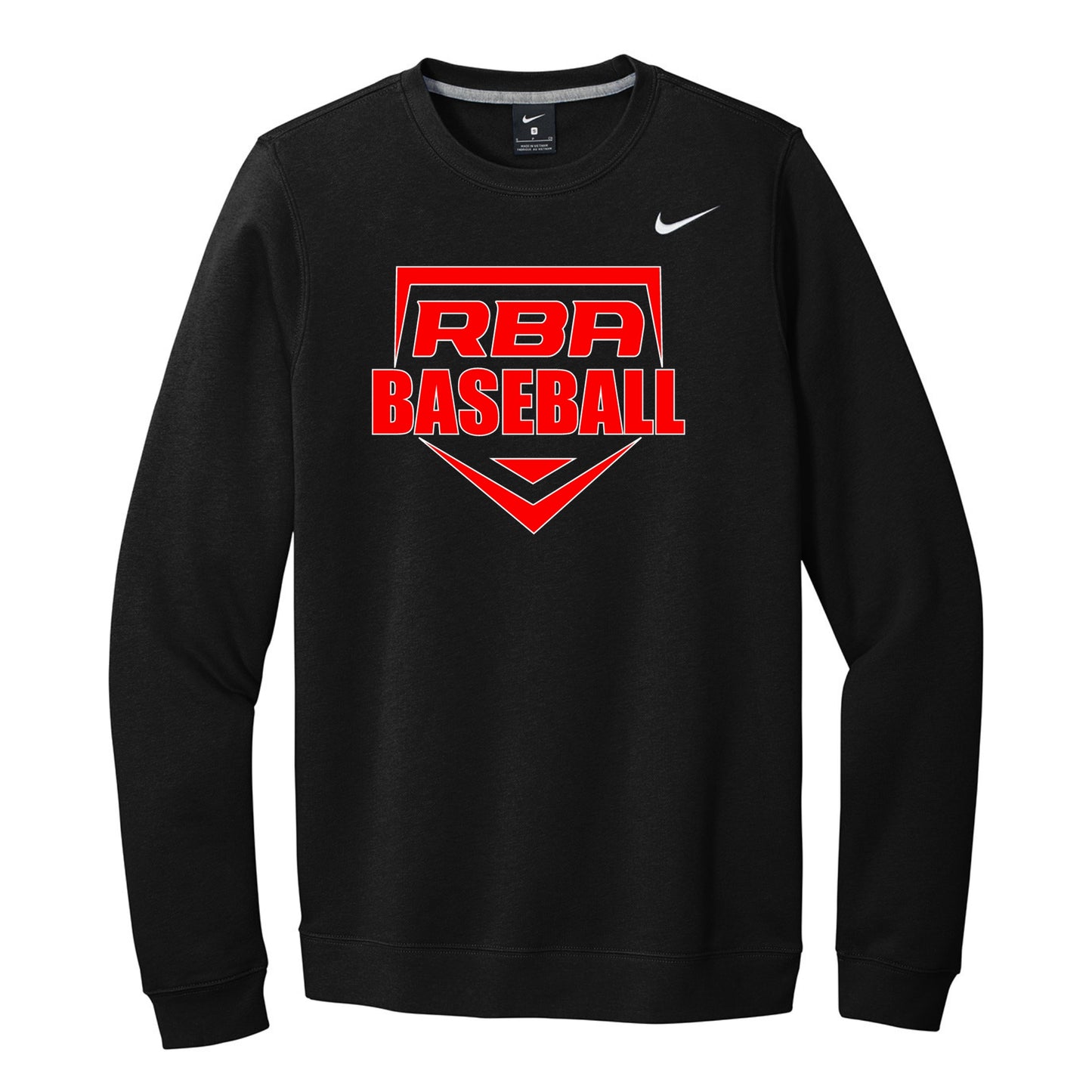 RBA Home Plate Nike Club Crewneck Sweatshirt