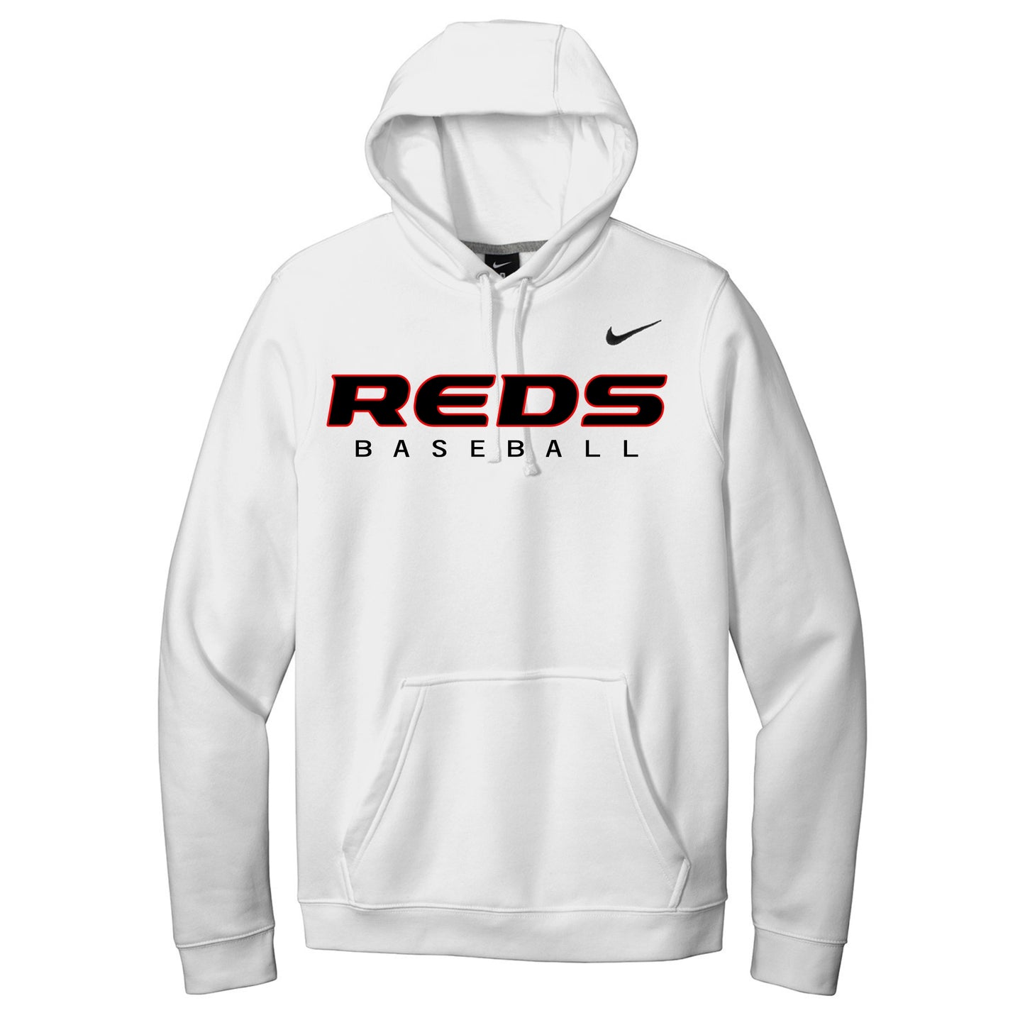Reds Baseball Nike Club Hoodie