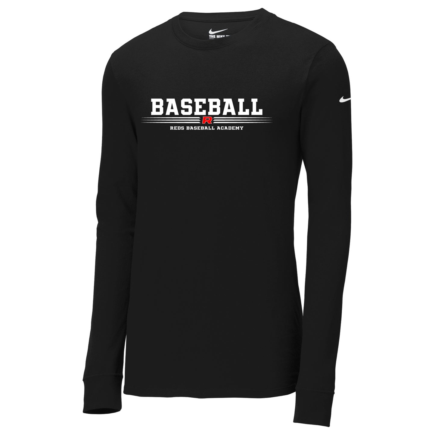 Baseball Logo Nike Cotton/Poly Long Sleeve