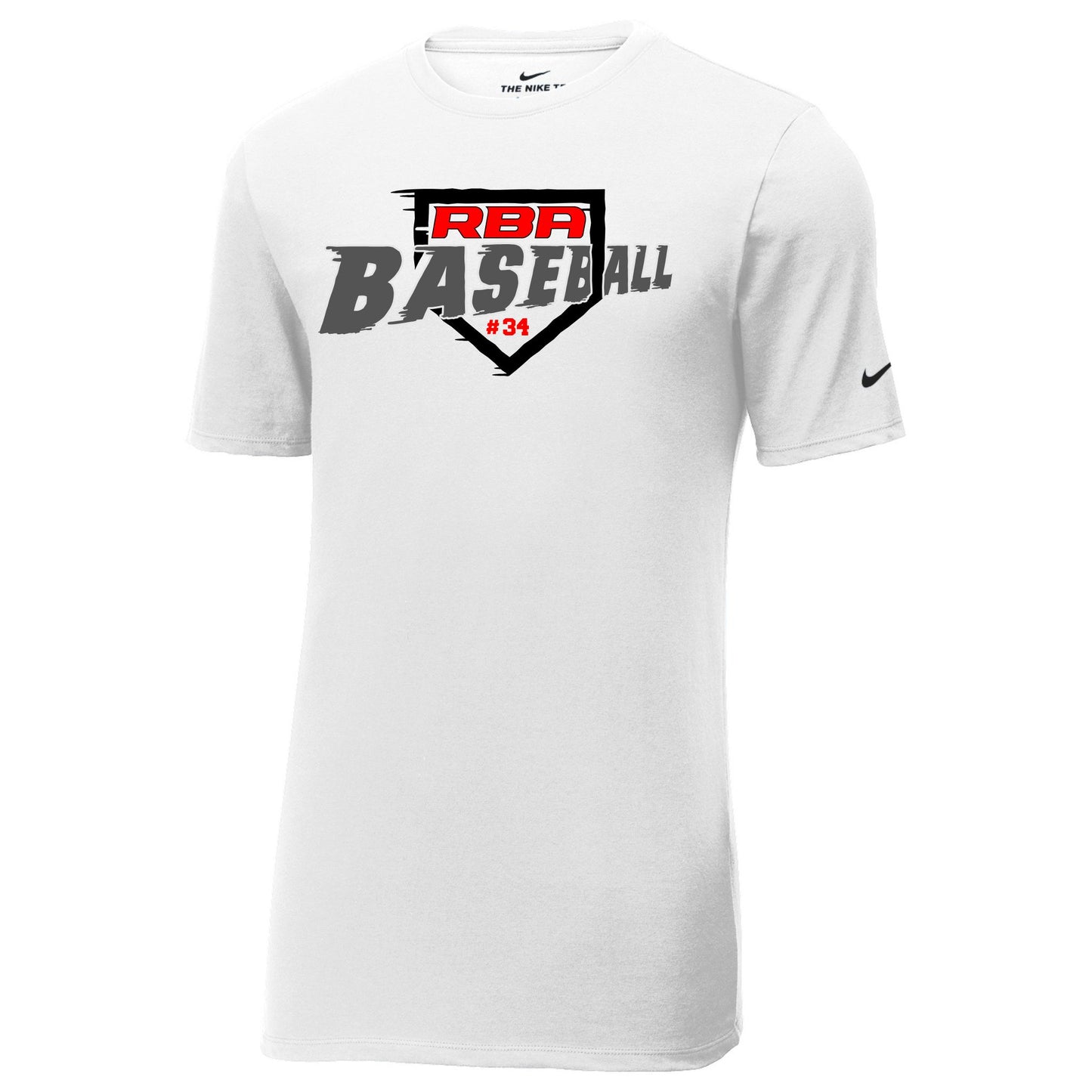 RBA Home Plate 2 Nike Men's Cotton/Poly Tee