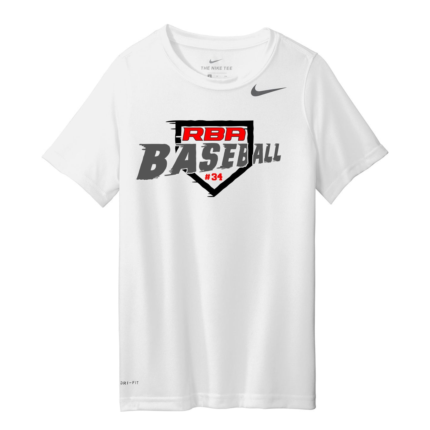 RBA Home Plate 2 Nike Youth Legend Tee