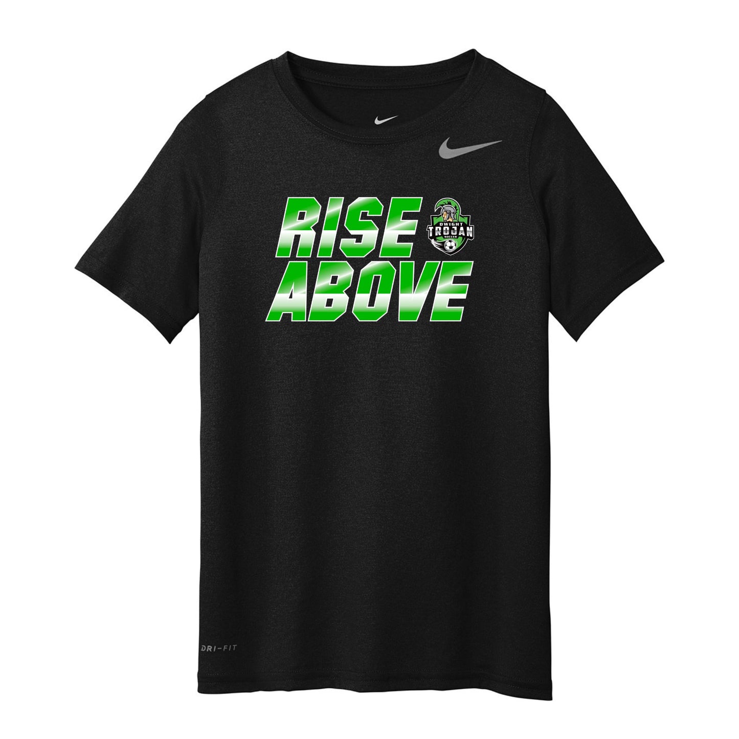 Rise Above - Nike Youth Legend Tee