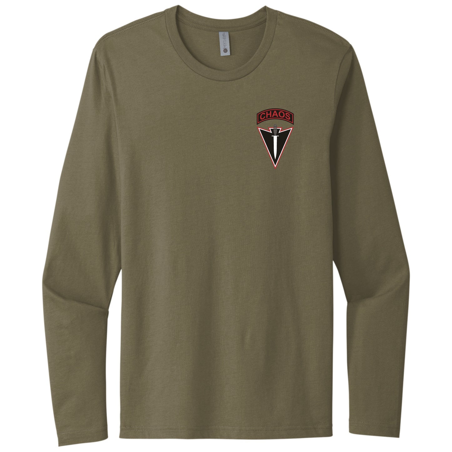 Chaos Recon Next Level Long Sleeve Cotton Tee