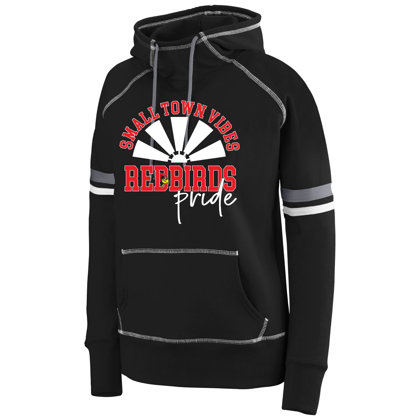 Small Town Vibes Girls Augusta Spry Hoodie