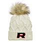 Red's New Era Faux Fur Pom Beanie