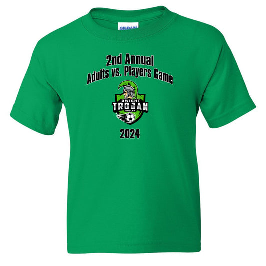 Green Player Shirt - Adult vs. Player Game 2024