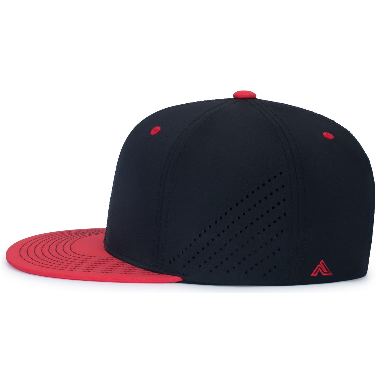 "Blackout" Player Hat - Premium Perforated Fitted Pro Model