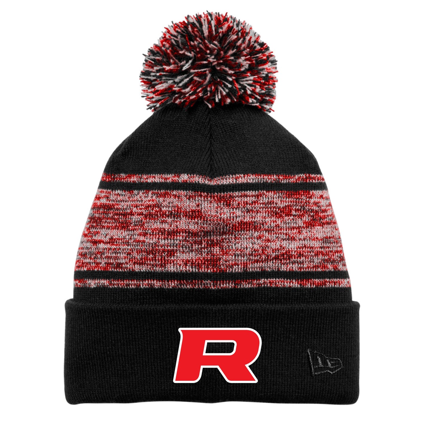 Red's New Era Knit Pom Beanie