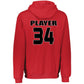 Personalized Russell Youth Player Hoodie