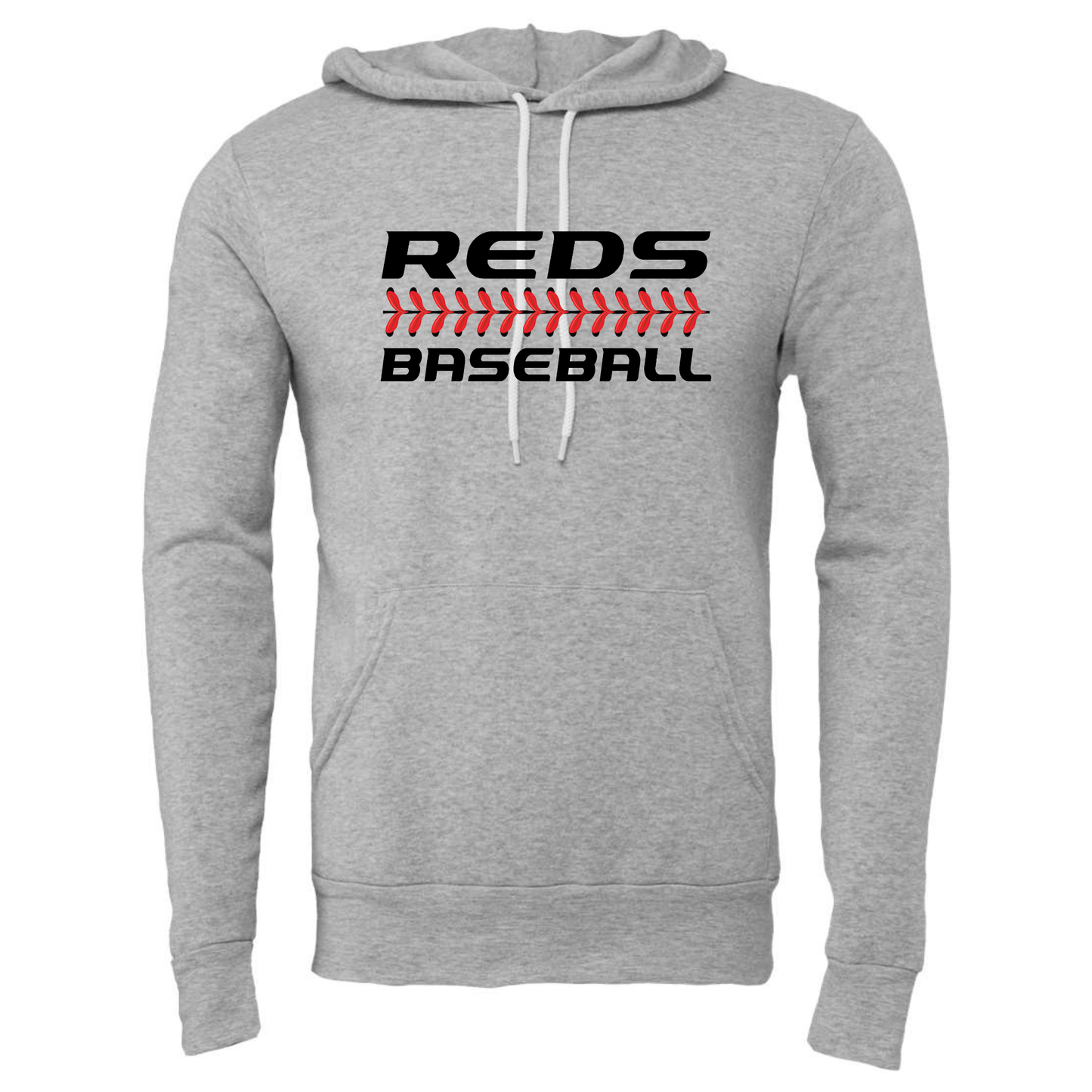 Reds Laces Bella+Canvas Premium Hoodie